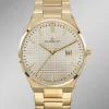 Hot DUGENA -Quartz-Herrenuhr mit Edelstahlbandgehäuse