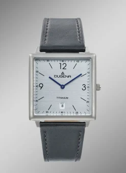 Sale DUGENA -Quartz-Herrenuhr mit Titangehäuse
