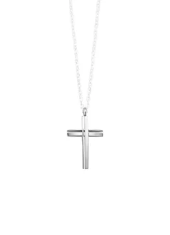 Clearance BADER Durchbrochener Kreuz-Anhänger aus Edelstahl
