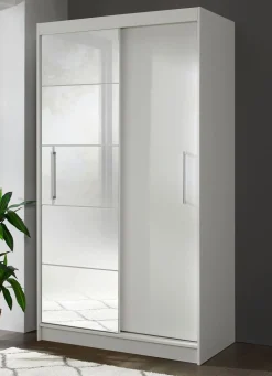 Hot BADER Durchdachter Schwebetürenschrank mit Spiegelfront