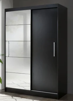Hot BADER Durchdachter Schwebetürenschrank mit Spiegelfront