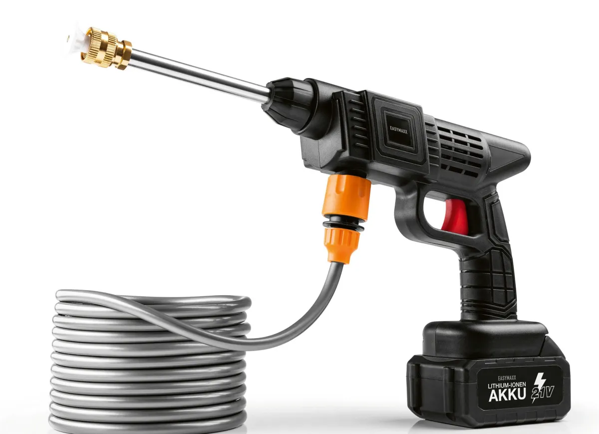 Outlet BADER EASYmaxx Akku-Hochdruckreiniger schwarz