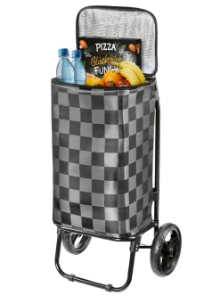 BADER EASYmaxx Einkaufsroller schwarz-grau