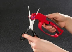 EASYMAXX Universal-Klingenschärfer ROT-SCHWARZ