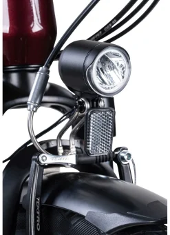 Discount BADER E-Bike Comfort Plus 5.0 von Saxonette BURGUND-GLANZ
