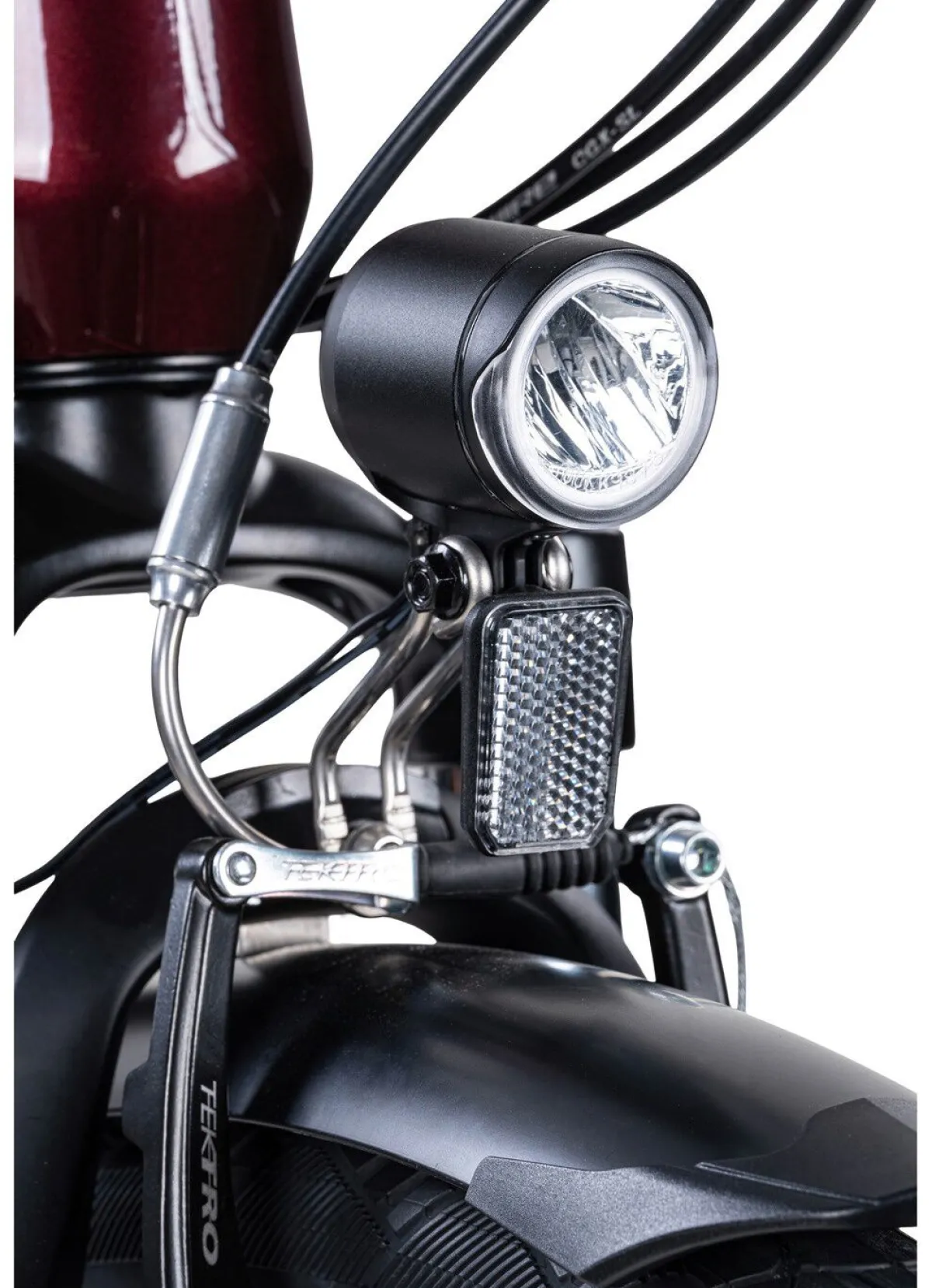 Discount BADER E-Bike Comfort Plus 5.0 von Saxonette BURGUND-GLANZ