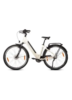 Best BADER E-Bike Comfort Plus 5.0 von Saxonette WEISS-GLANZ