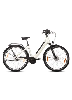Best BADER E-Bike Comfort Plus 5.0 von Saxonette WEISS-GLANZ