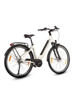 Best BADER E-Bike Comfort Plus 5.0 von Saxonette WEISS-GLANZ