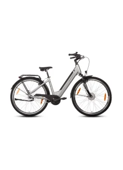 Sale BADER E-Bike Comfort Plus 5.0 von Saxonette SILBER-MATT