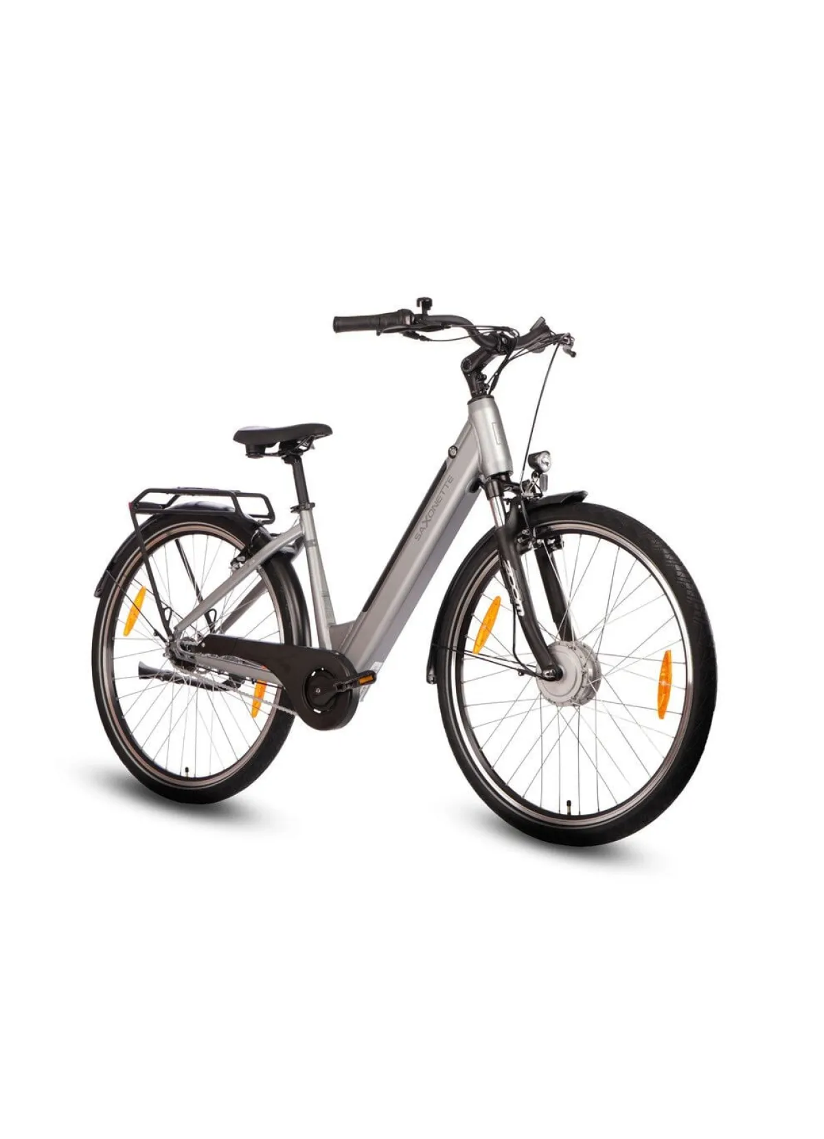 Sale BADER E-Bike Comfort Plus 5.0 von Saxonette SILBER-MATT