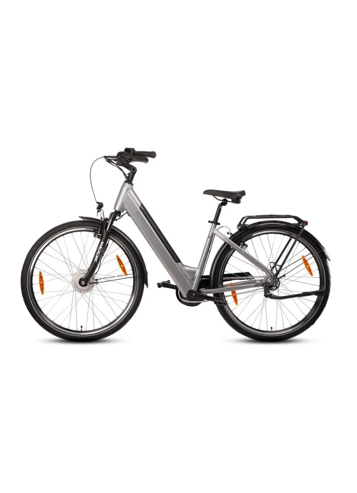 Sale BADER E-Bike Comfort Plus 5.0 von Saxonette SILBER-MATT