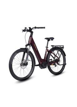 Best BADER E-Bike Deluxe SUV Easy BURGUND-GLANZ