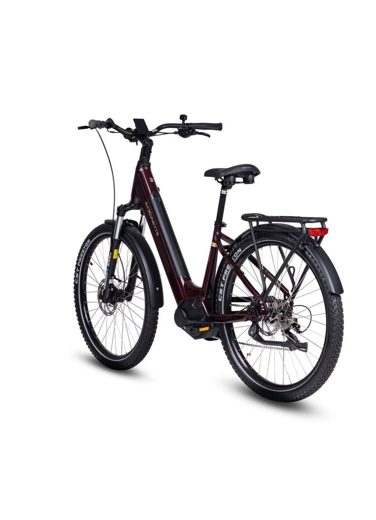 Best BADER E-Bike Deluxe SUV Easy BURGUND-GLANZ