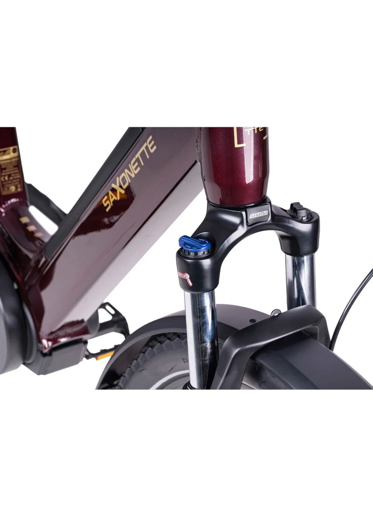 Best BADER E-Bike Deluxe SUV Easy BURGUND-GLANZ