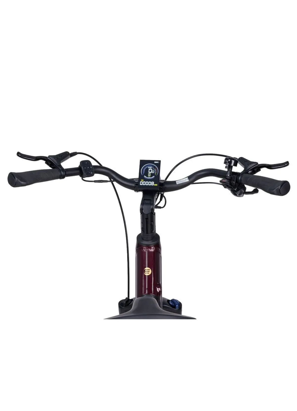 Best BADER E-Bike Deluxe SUV Easy BURGUND-GLANZ