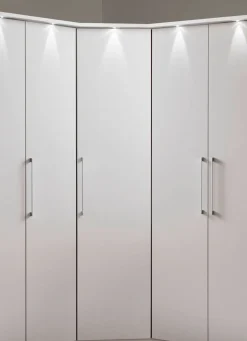 Clearance BADER Eckschrank weiß
