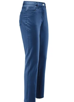 Clearance BADER Edeljeans mit Stickerei in 7/8-Länge JEANSBLAU