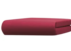 Clearance BADER Edel-Jersey-Spannbetttuch von Bellana RUBINROT