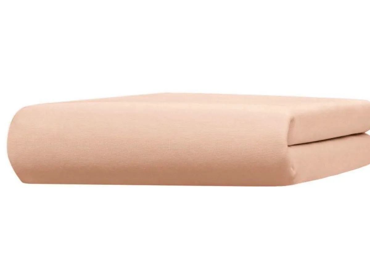 Hot BADER Edel-Jersey-Spannbetttuch von Bellana APRICOT