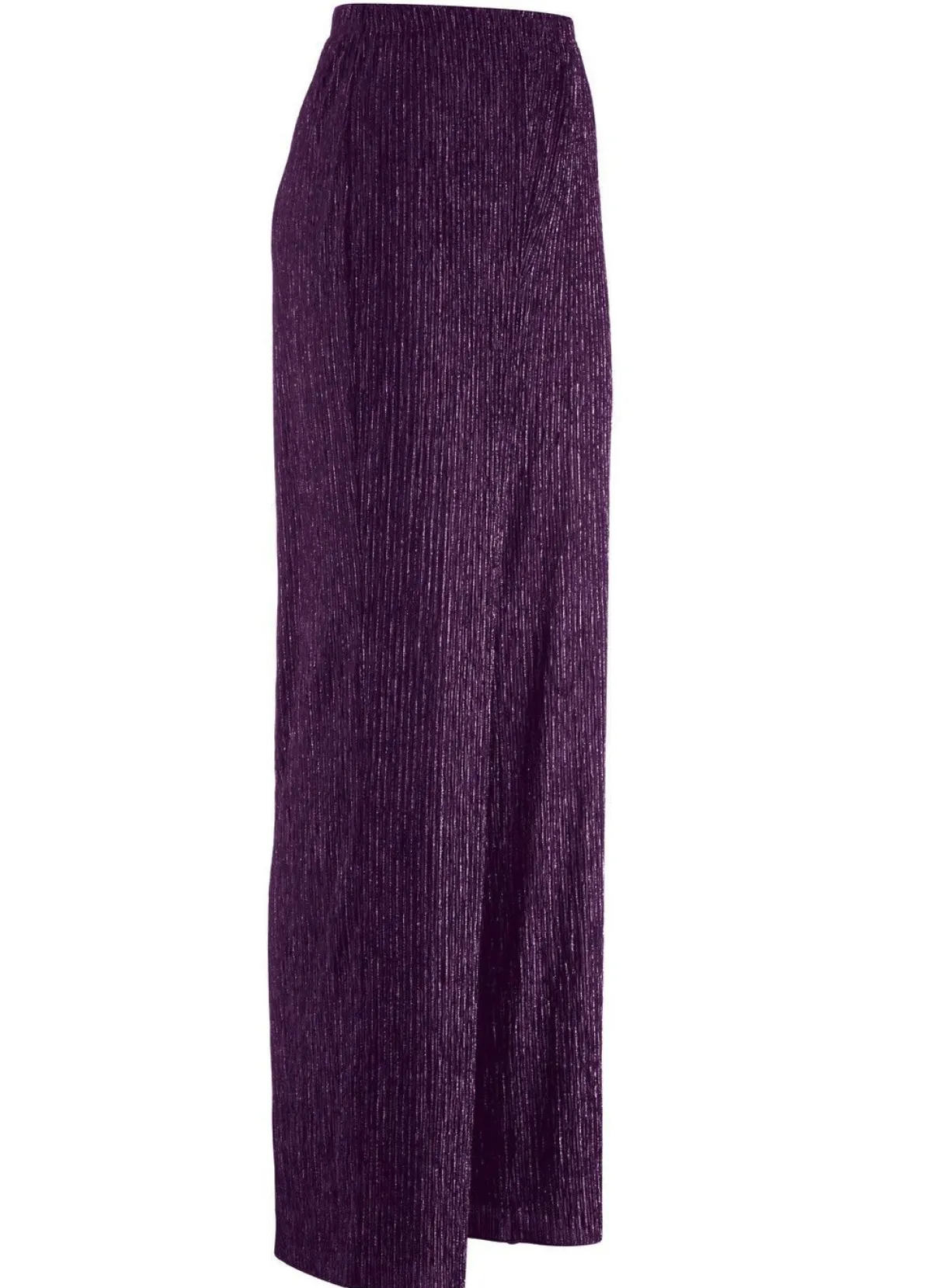 Hot KLAUS MODELLE MADE IN GERMANY Edel schimmernde Hose BEERE