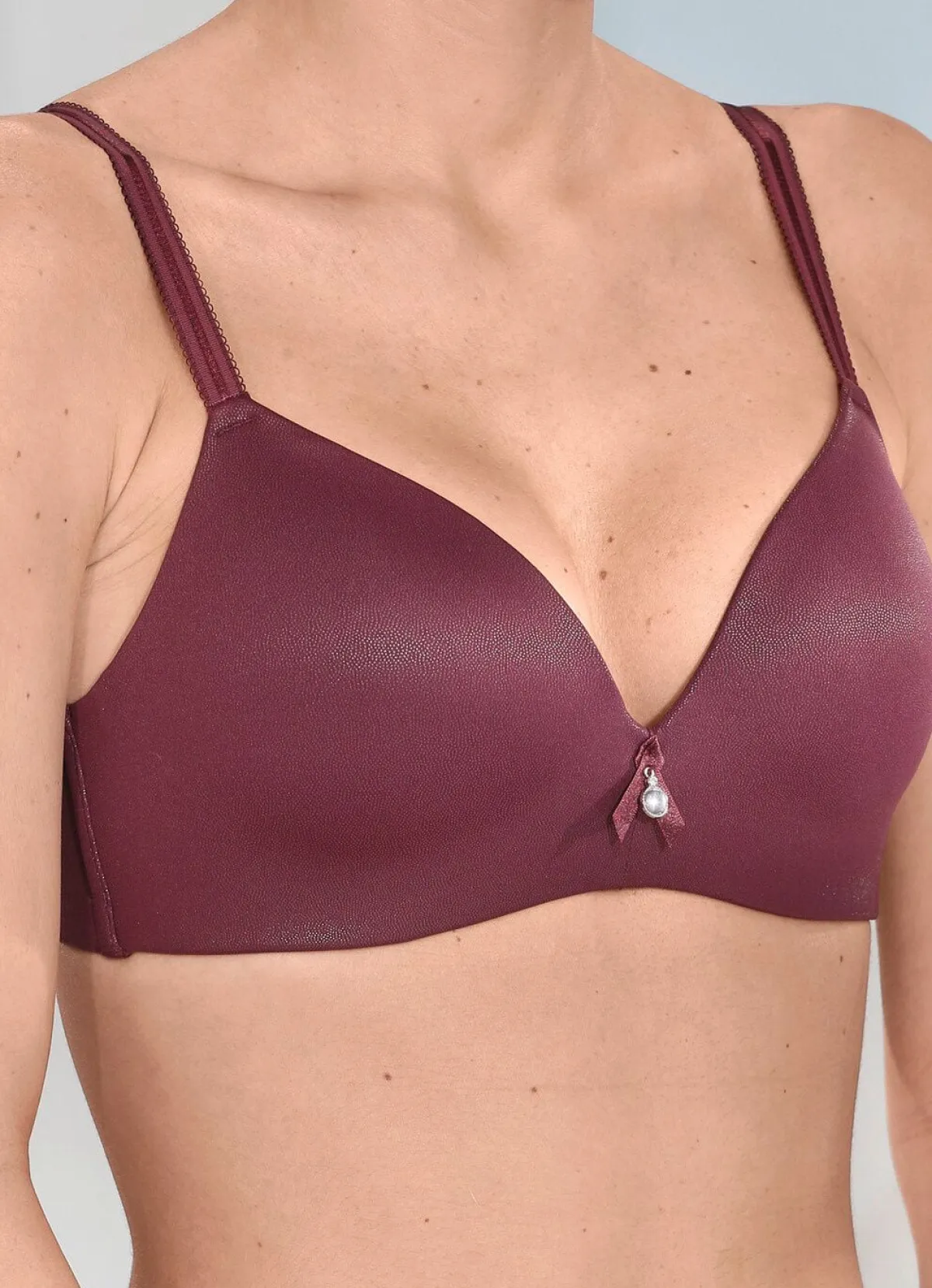 Best SASSA Edel schimmernder BH BORDEAUX