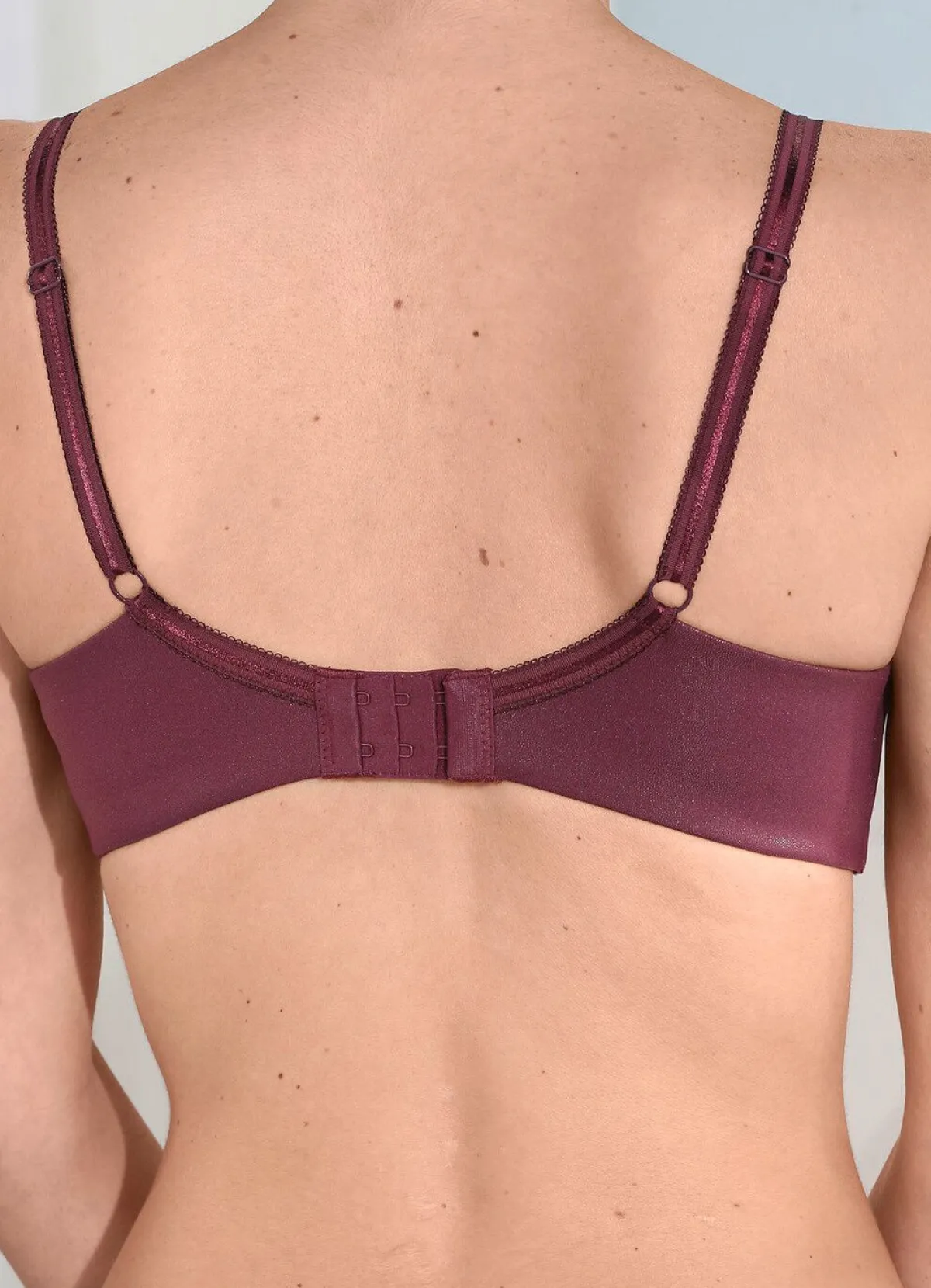 Best SASSA Edel schimmernder BH BORDEAUX