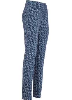 Hot BADER Edle Hose von Adelina MARINE-ECRU