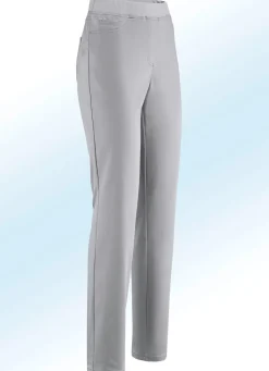 Best COSMA Edle Hose in Schlupfform MITTELGRAU