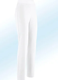 Outlet COSMA Edle Hose in Schlupfform WEISS