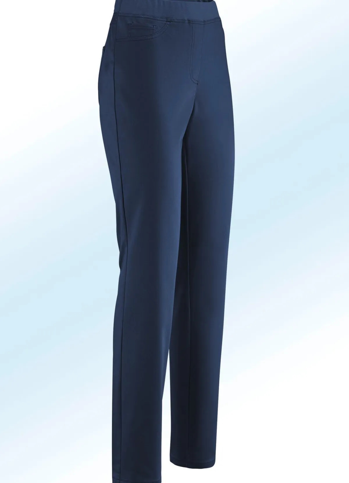 New COSMA Edle Hose in Schlupfform MARINE