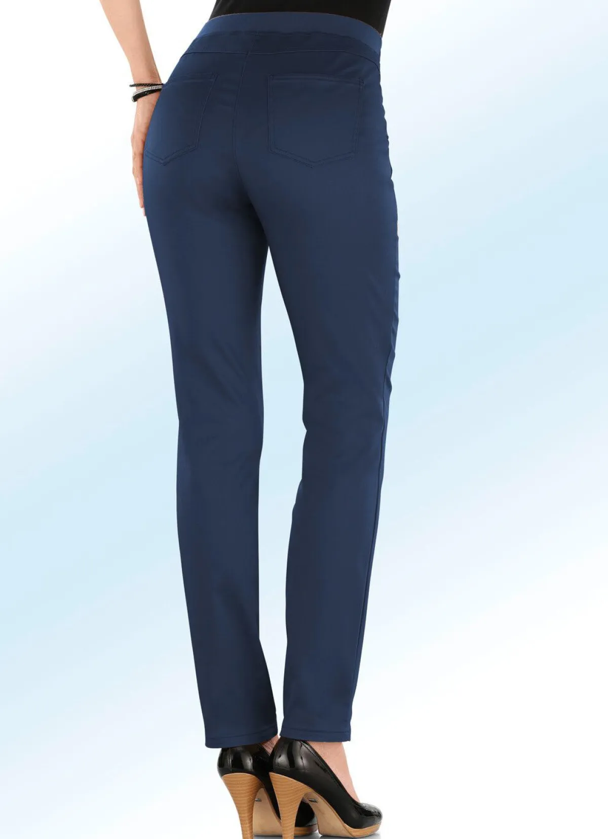 New COSMA Edle Hose in Schlupfform MARINE