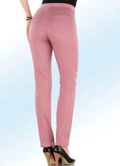Best COSMA Edle Hose in Schlupfform DUNKELROSÉ