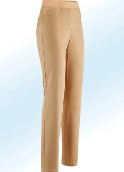 New COSMA Edle Hose in Schlupfform CAMEL