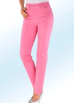 Outlet ASCARI Edle Hose mit funkelnden Glitzersteinchen AZALEE
