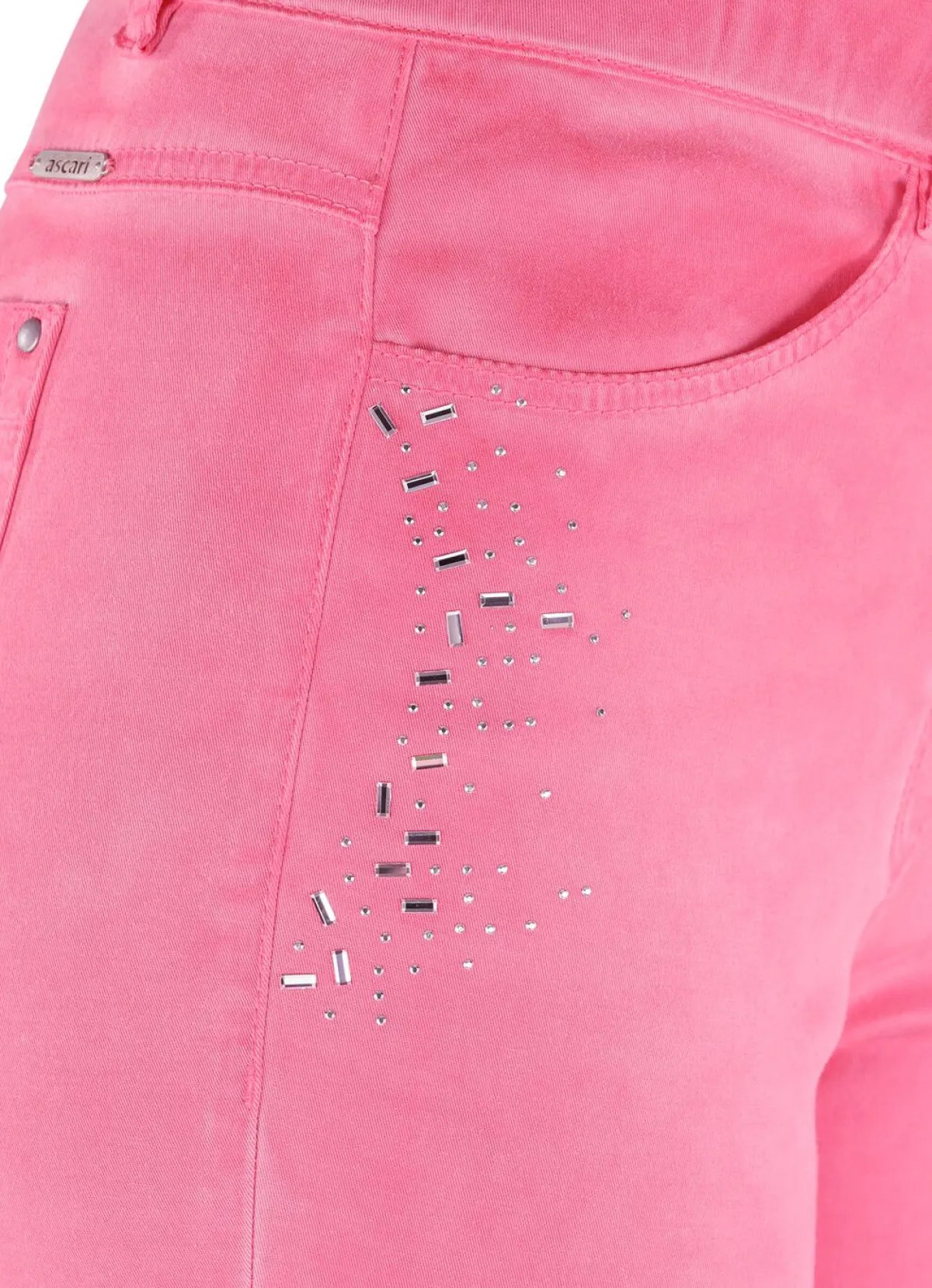 Outlet ASCARI Edle Hose mit funkelnden Glitzersteinchen AZALEE