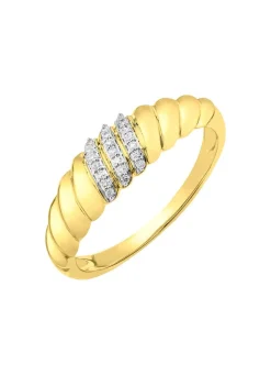 Online BADER Edler Damenring mit 21 Diamanten
