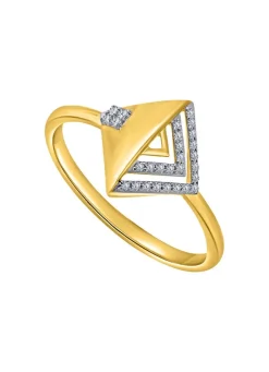 Outlet BADER Edler Damenring mit Diamanten