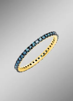 Discount BADER Edler Memoire-Ring mit blauen Brillanten