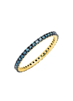 Discount BADER Edler Memoire-Ring mit blauen Brillanten