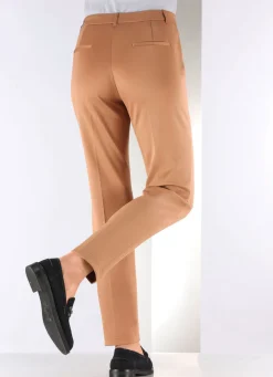 Discount BADER Edle schimmernde Hose CAMEL