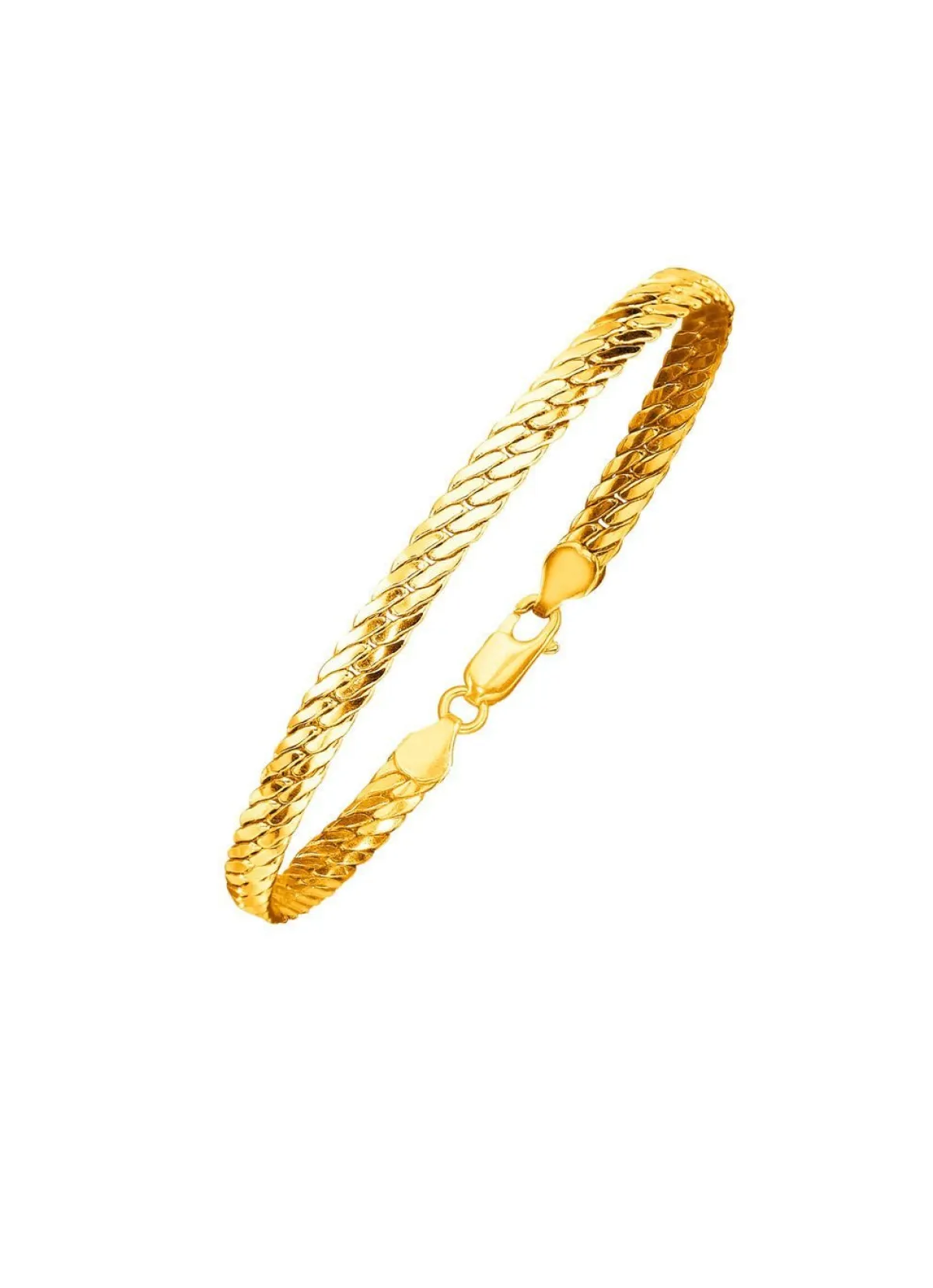 Discount BADER Edles Panzerarmband, 4 mm stark