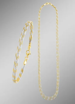 Outlet BADER Edles Schmuck-Set in Bicolor, 2-teilig