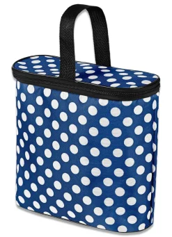 New BADER Einkaufskühltasche zum Einkaufsroller BLAU-WEISS