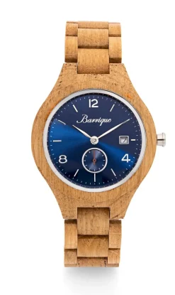 Clearance BADER Einzigartige Herrenuhr aus Eichenholz