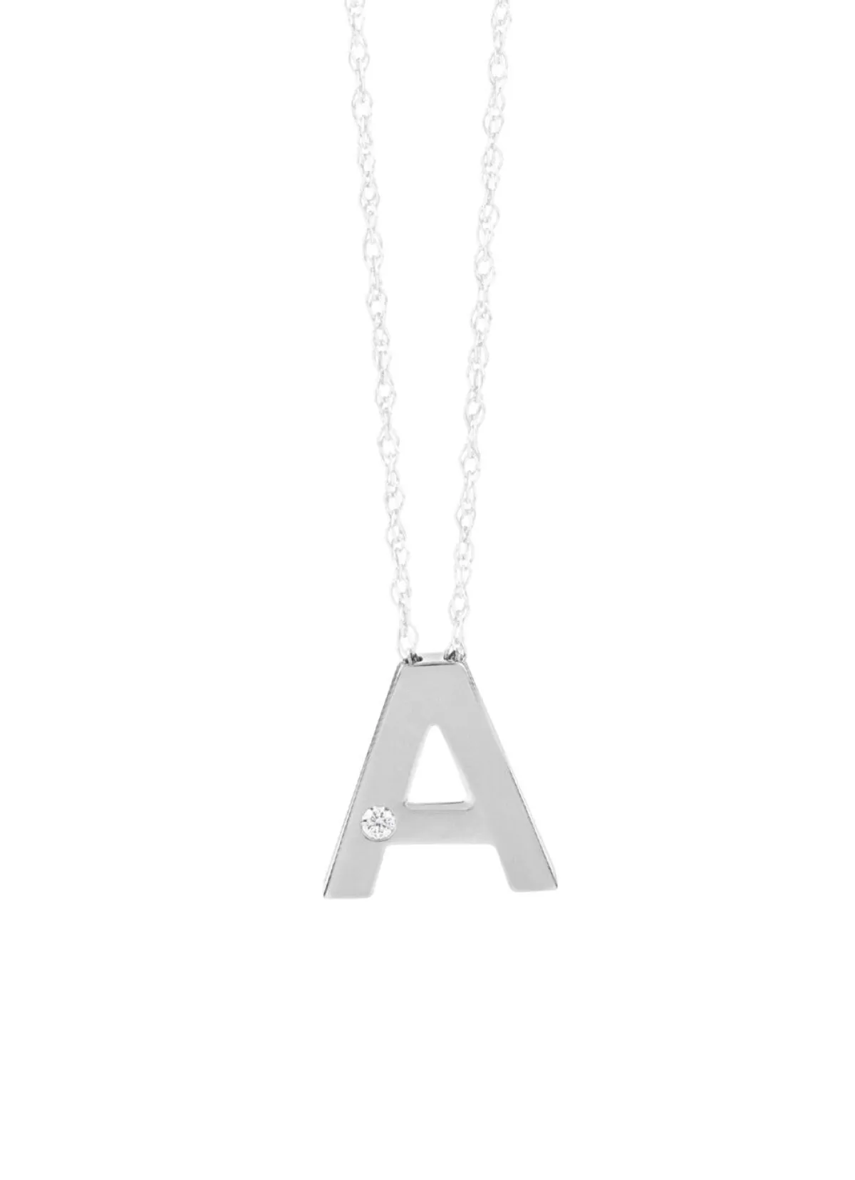 Discount BADER Einzigartig und elegant: Buchstaben-Anhänger aus Platin