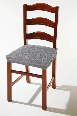 Discount BADER Elastischer Sitzflächen-Bezug SILBER