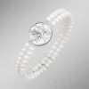 Online BADER Elastisches 2-reihiges Armband mit Süßwasser-Zuchtperlen
