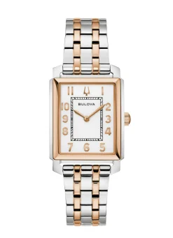 Hot BADER Elegante Bulova-Quartz-Damenuhr