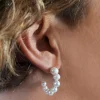 Online BADER Elegante Creolen mit Süßwasser-Zuchtperlen